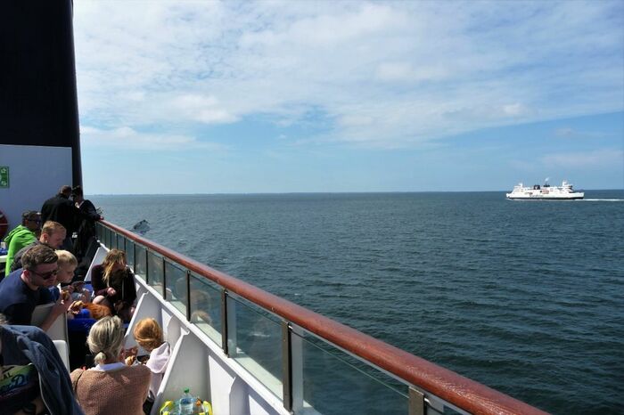 かつての「渡り鳥ルート」のフェリー、現在は自動車利用の