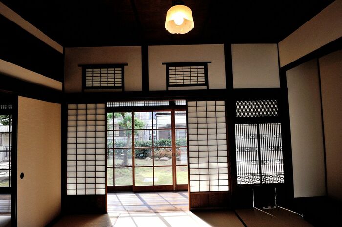 春日部市の鈴木本家から座敷と次の間を移築