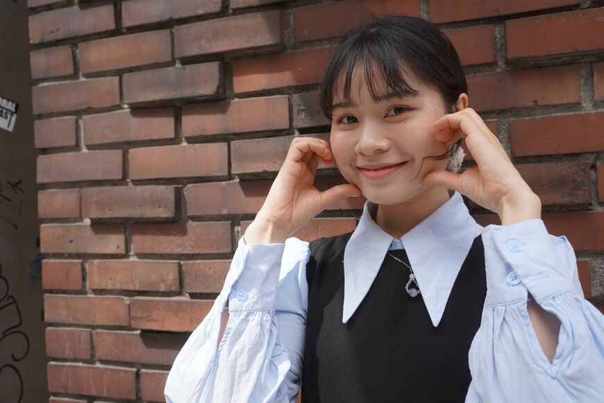 僕よりも日本語のうまいリンさんは明るく積極的な性格（写真：筆者撮影）