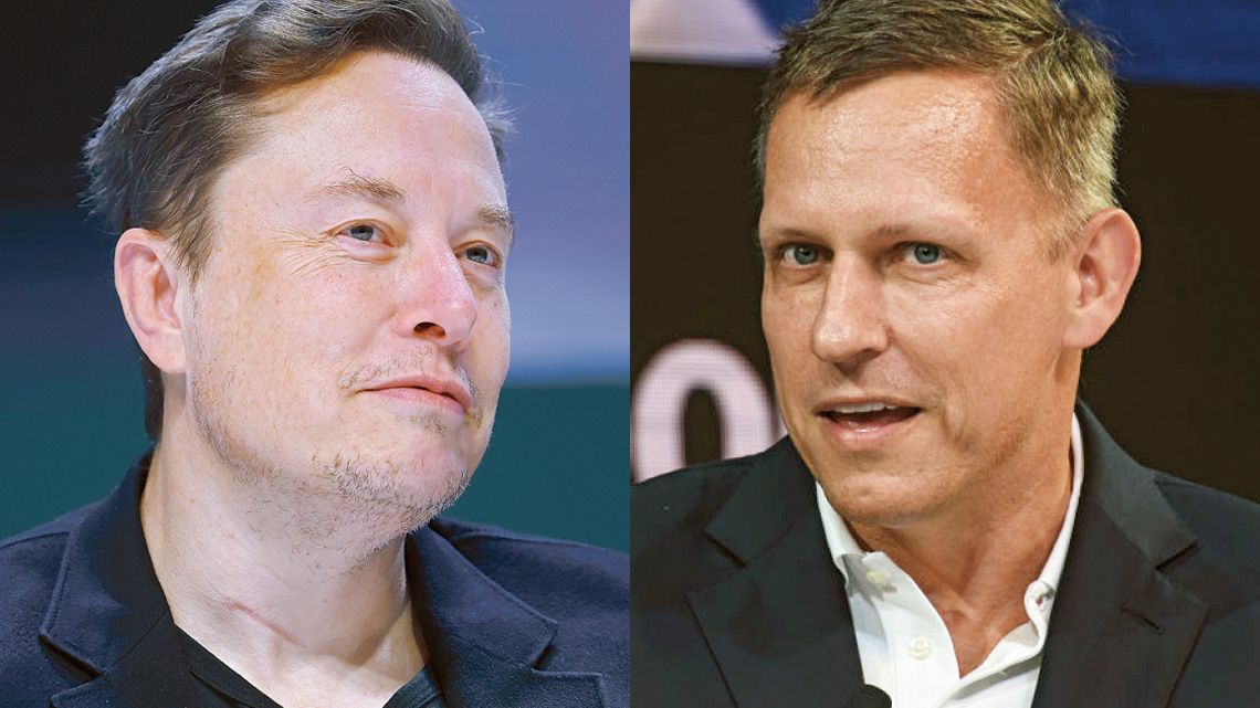 「ペイパル・マフィア」のティール氏とマスク氏