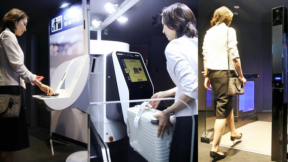 大混雑の成田空港､｢顔パス搭乗｣は救世主か 世界の空港で採用､NEC｢顔
