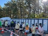 湘南マラソンコース上のトイレ