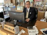 沼田町の横山茂町長（筆者撮影）