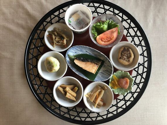 筆者が利用した当時の朝食