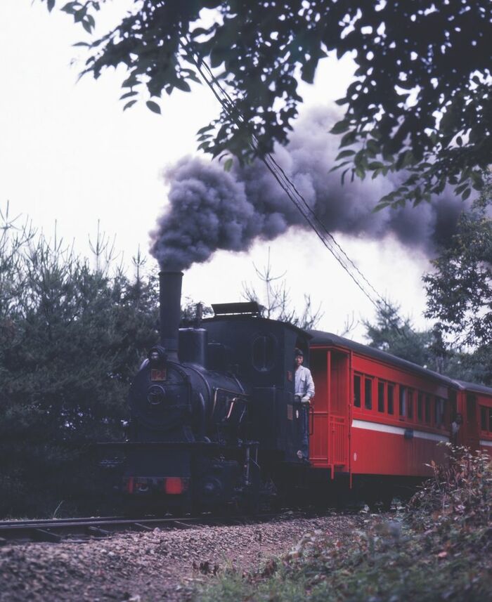 山口線を走っていた蒸気機関車