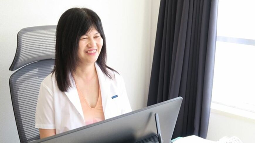社会人経験などを経て医師になった杉原正子さん（写真：筆者撮影）