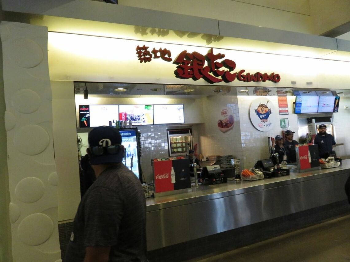 築地銀だこも出店（写真：筆者撮影）