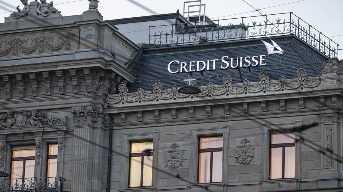 スイス・チューリヒにあるクレディ・スイスの本社(写真:Pascal Mora/Bloomberg)