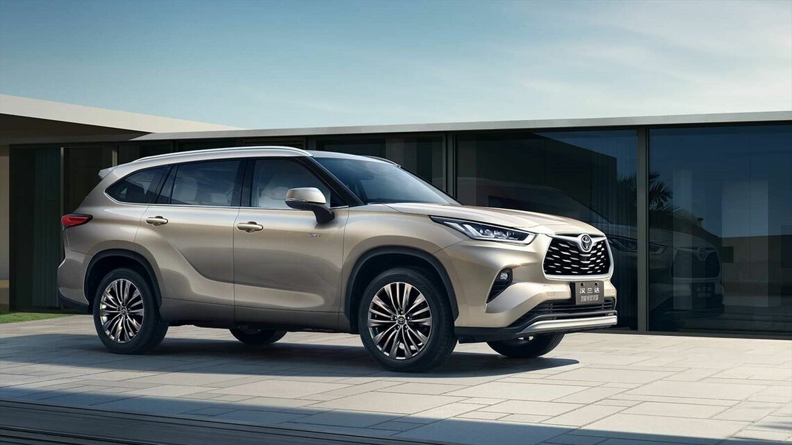 日本では販売されないSUV、ハイランダー（写真：广汽トヨタ）