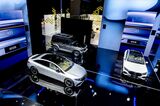 IAAモビリティ2021に出展したメルセデス・ベンツのブース（写真：Daimler）
