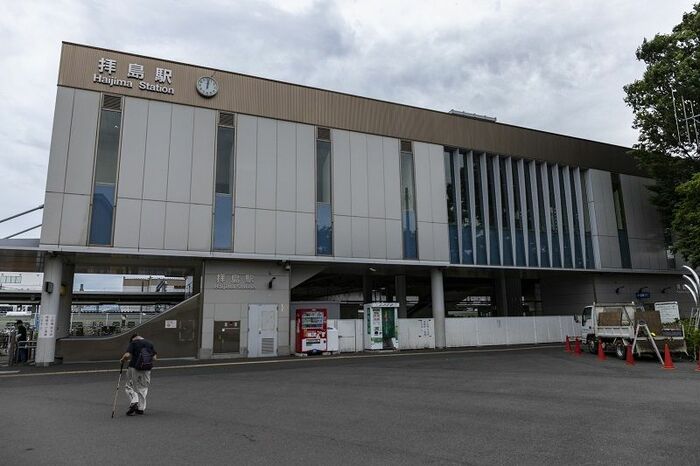 拝島線の西の端にある拝島駅