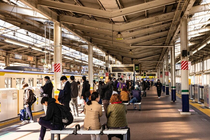 東武東上線　和光市駅 上りホーム