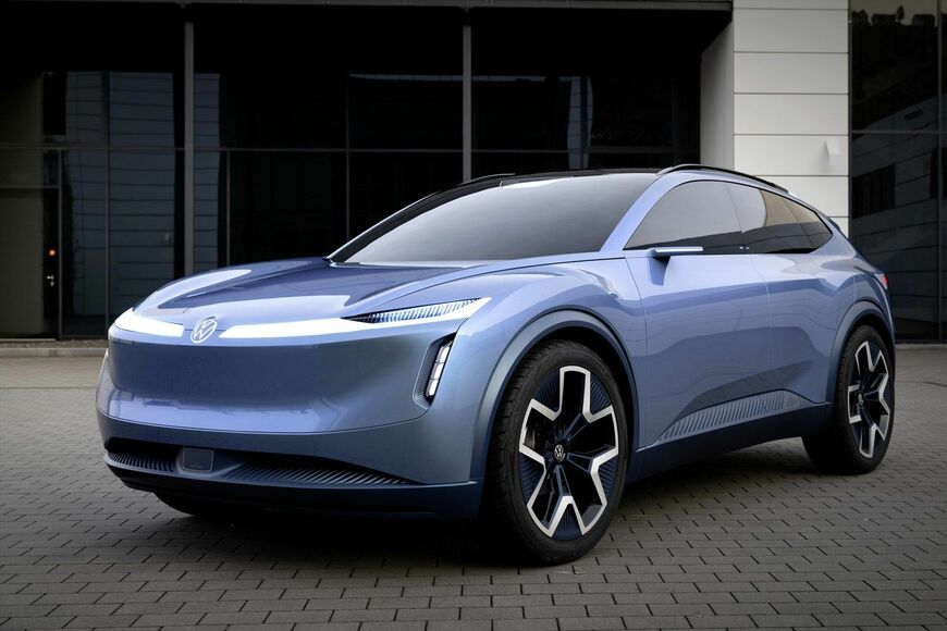 フォルクスワーゲンが北京国際モーターショー2024で発表したコンセプトカー「ID.CODE」（写真：Volkswagen）
