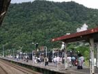 2007年秋に追分―夕張間で運転されたSL夕張応援号