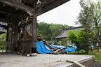 回廊が全壊した總持寺祖院