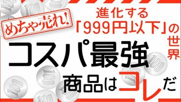 めちゃ売れ！コスパ最強商品はコレだ