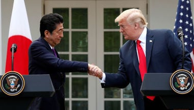 Japan's PM says talks with Trump on trade were constructive ahead of meetings this week