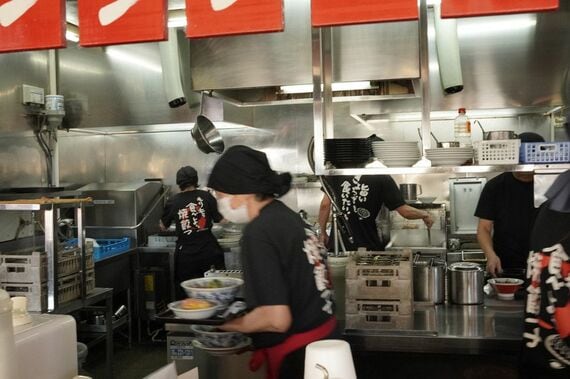 スタッフの様子