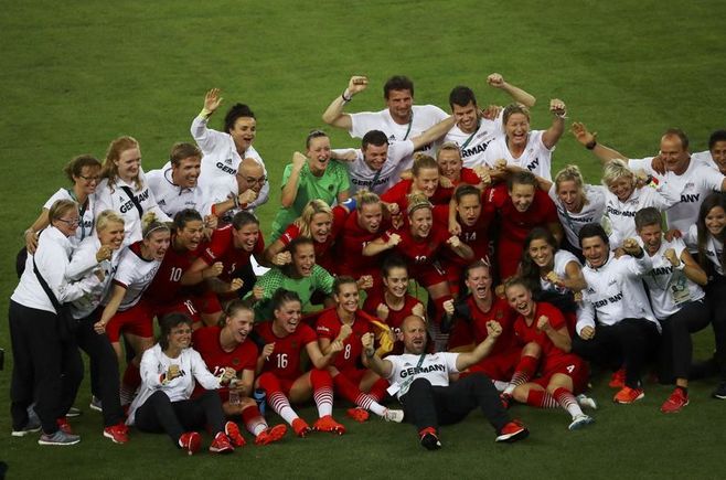 五輪サッカー女子､ドイツが初の金メダル