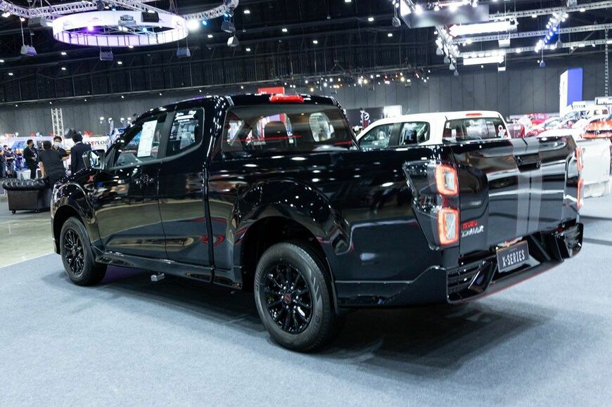 バンコク・インターナショナル・オートサロン2022の会場内（筆者撮影）