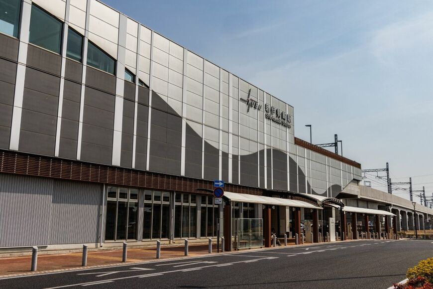 伊勢崎の中心市街地に近いのは新伊勢崎駅（撮影：鼠入昌史）