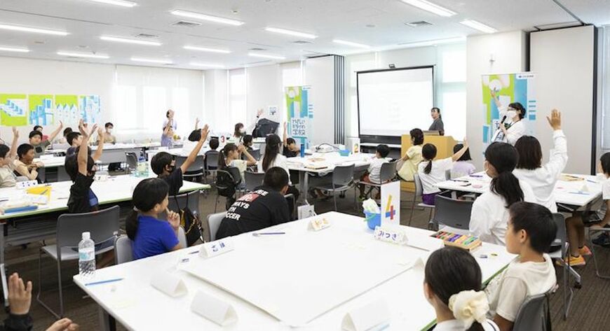 子どもたちからは、予想もつかない面白い発想が飛び出してくる