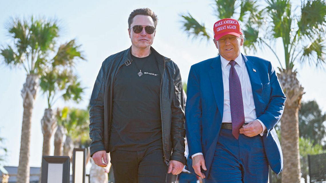 トランプ氏とイーロン・マスク氏