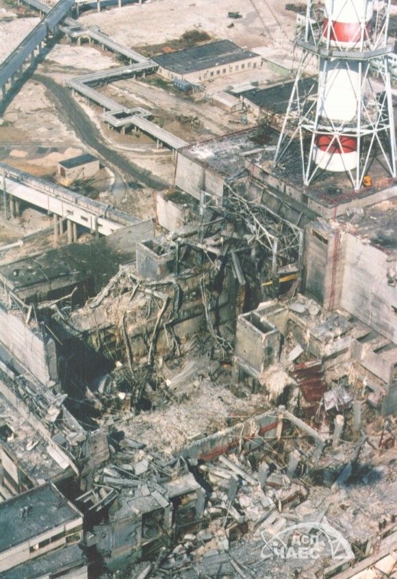 史上最悪の事故を起こしたチェルノブイリ原発4号機（出所：チョルノービリ原発公式サイト）
