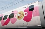 「ハローキティ新幹線」になった500系