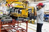 エクスフォースHEVなどの生産を行う、三菱のレムチャバン工場（筆者撮影）