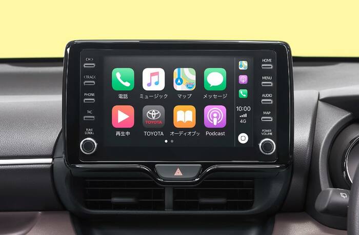 トヨタ「ヤリス」のインテリア（写真：トヨタ自動車）