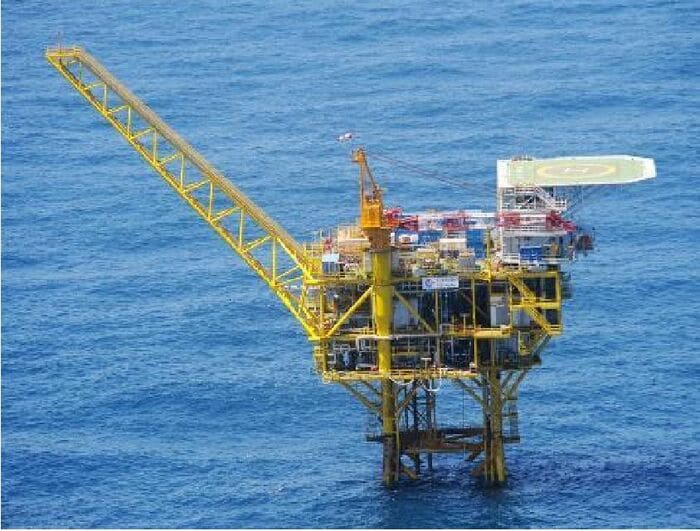 14年4月､土台設置を確認（第4基） 