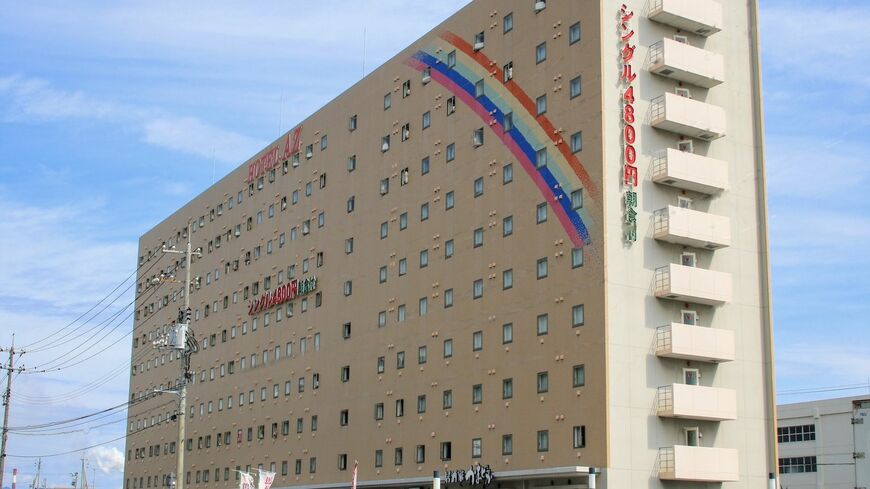 AZホテルの外観