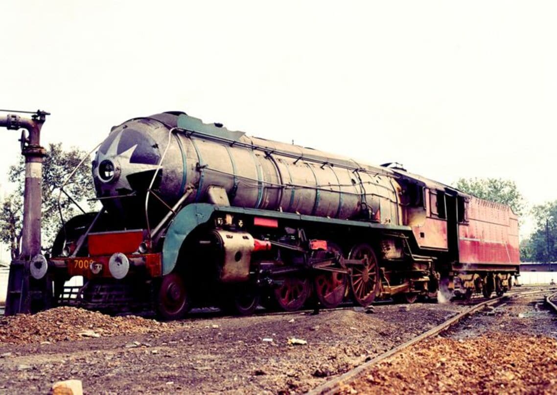 インドのWP形蒸気機関車。1947年に登場した