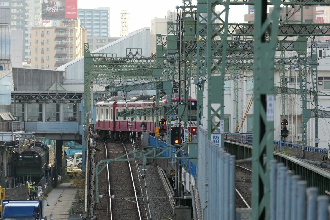 新品川駅から品川駅へ