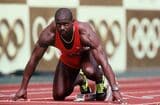 ドーピングにより隆々とした体になったが…（1988年撮影：Tony Duffy／GettyImages）