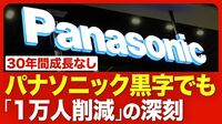 【1万人リストラの“真意”】パナソニックは30年停滞／黒字でなぜ「人員削減」なのか／シナジーが「圧倒的に不足」／株価が上向かない理由／中期計画よりリストラ優先【ニュース解説】