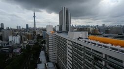 墨田区の｢巨大団地の地下にある"驚きの空間"｣全長1.2キロある《白鬚東アパート》内部に広がっていたフシギな光景