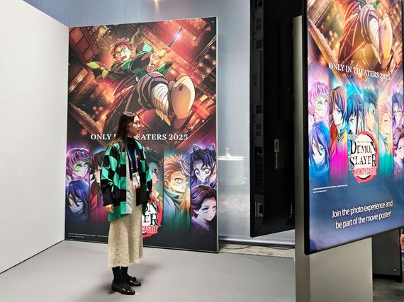 2025年のCESのソニーブース