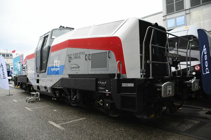 ペサ（ポーランド）が展示した機関車