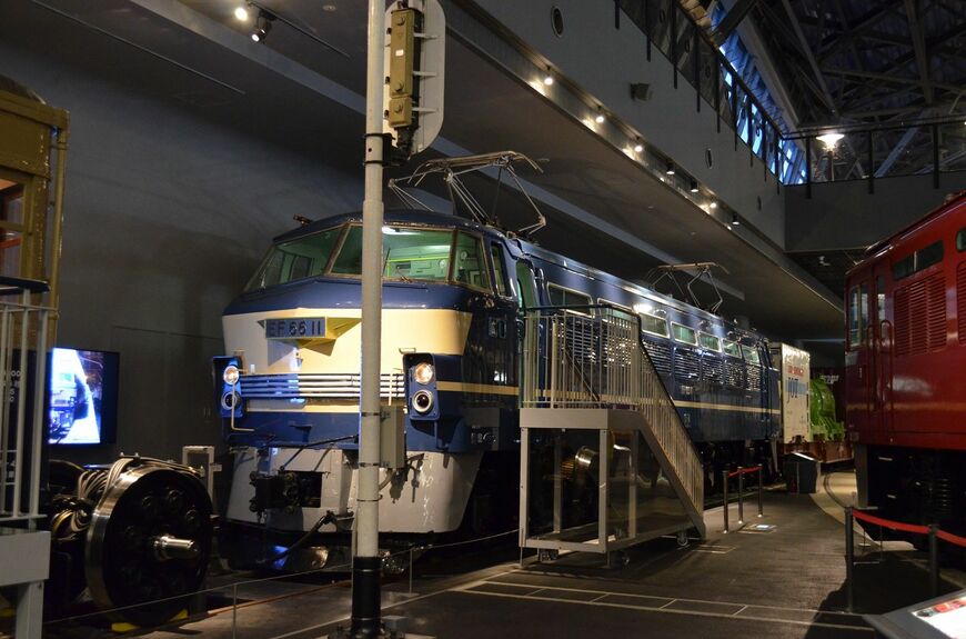 鉄道博物館で保存されている11号機（筆者撮影）