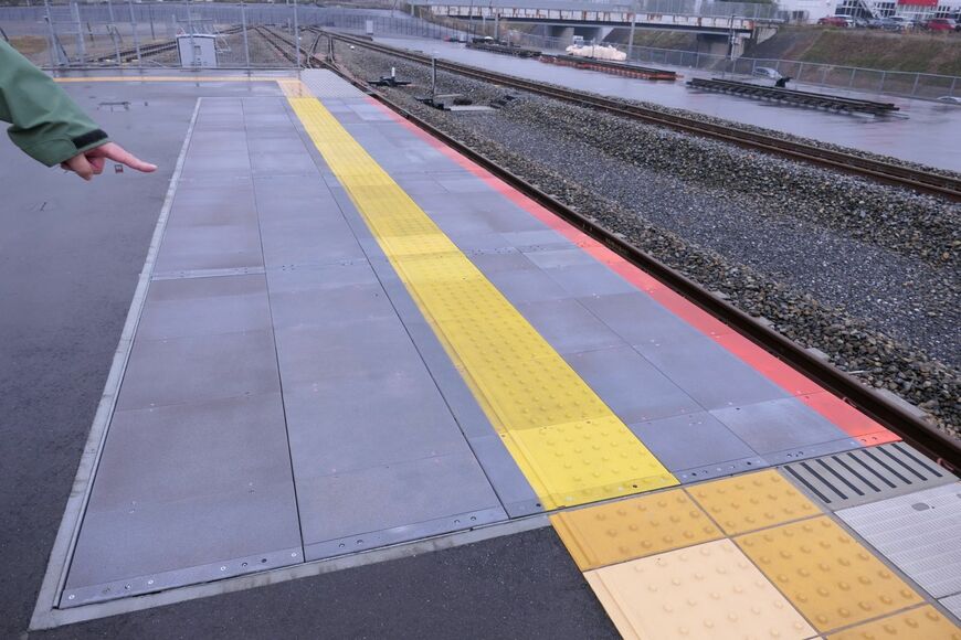 東鉄工業　実習線