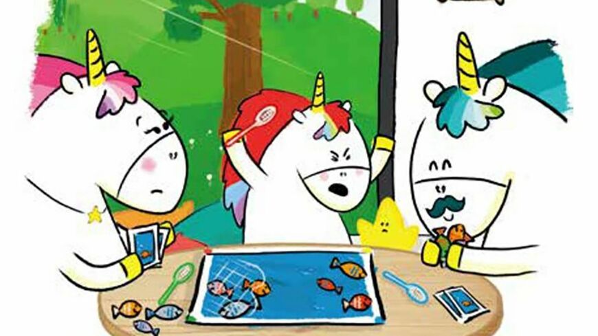 絵本『かっても まけても いいんだよ』の一コマ