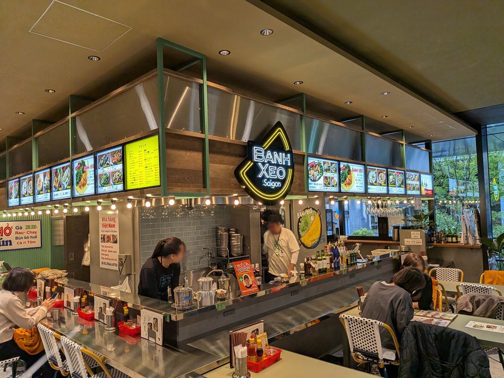 虎ノ門マルシェ内の店舗