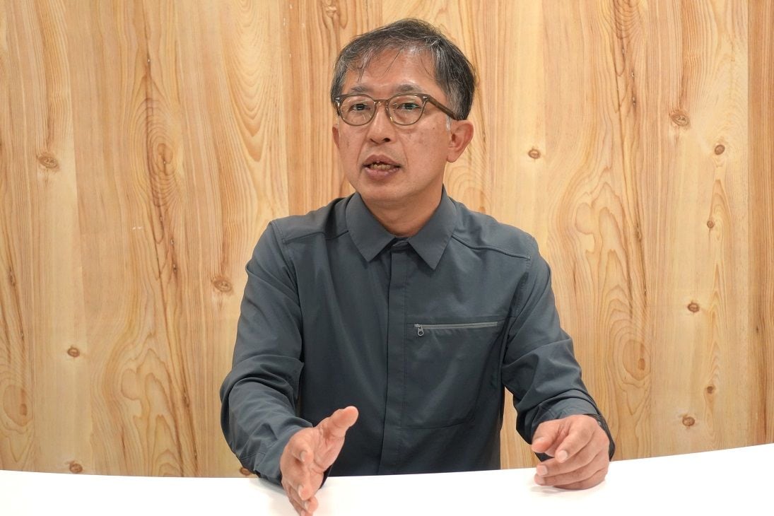 国内販売を統括するアメアスポーツジャパンの高木賢氏