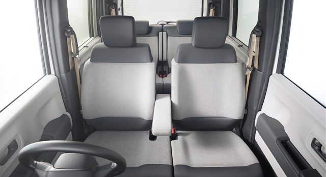 新型N-BOXのインテリア