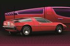 マセラティ「ボーラ」の（写真：マセラティ）