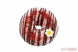 『ストロベリードーナツ』／QuatreCafe&Donut ストロベリーチョコレートにお花。最高にかわいい！／399円 10cm（写真：週刊女性PRIME）