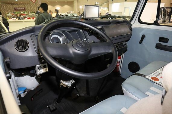 T2コンビ・ラストエディションの運転席まわり