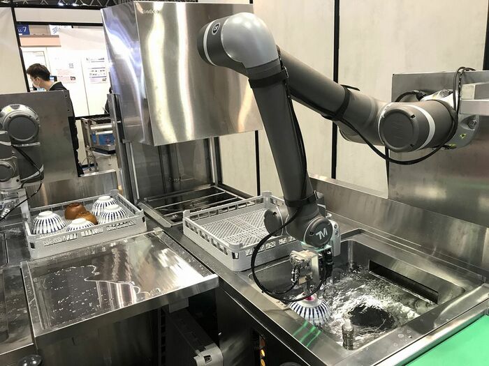 どんぶり食洗ロボット